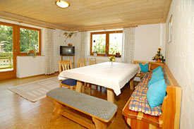 Gruppen - Gemeinschaftsraum im Ferienhaus