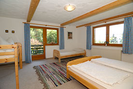 Schlafzimmer im Ferienhaus